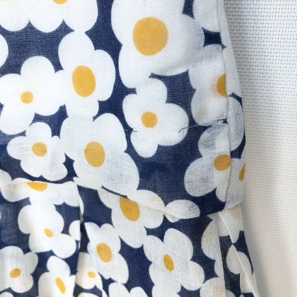 Vintage Montgomery Ward Girls Drop Waist Dress Approx Size     Flowers - Picture 3 of 11